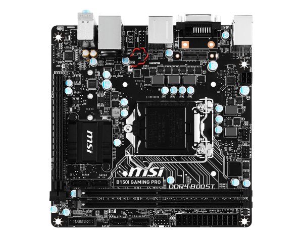 MSI B150I Gaming Pro, mini-ITX motherboard