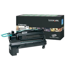 Lexmark C792X1KG Extra High Yield Toner cartridge, Black