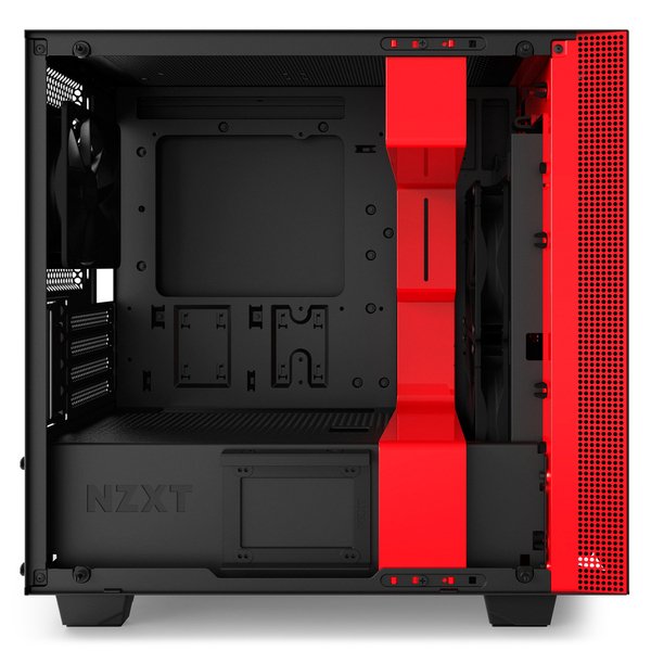 NZXT H400i - Matte Black/Red