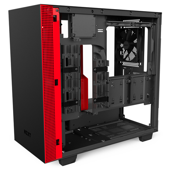 NZXT H400i - Matte Black/Red