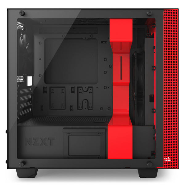 NZXT H400i - Matte Black/Red