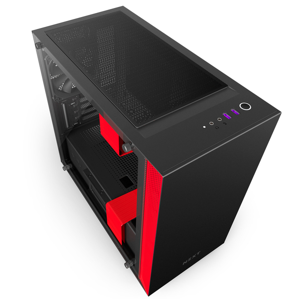 NZXT H400i - Matte Black/Red