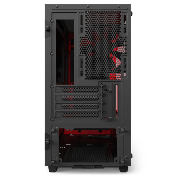 NZXT H400i - Matte Black/Red