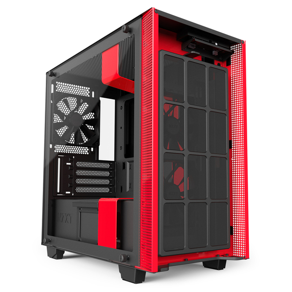 NZXT H400i - Matte Black/Red