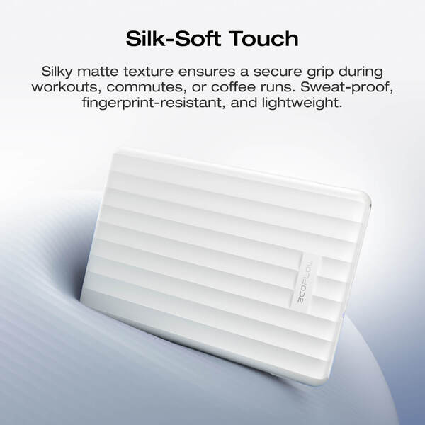 EcoFlow RAPID Mag Power Bank 5KmAh 7.5W, Pearl white