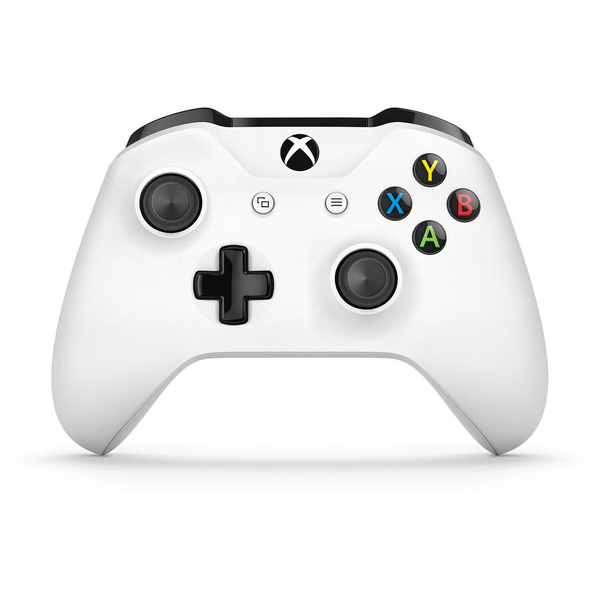 MS Xbox One S Wireless Controller White (Xbox One &amp; WIN 10, Bluetooth)