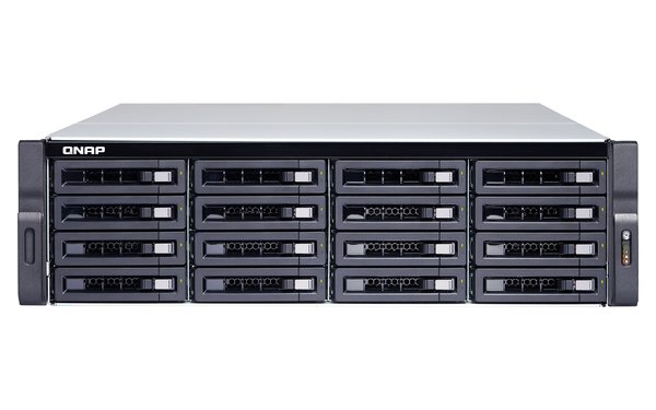QNAP TS-1673U-RP-8G 16-bay rackmount NAS AMD RX-421ND 4-core 2.1GHz up to 3.4GHz 8GB DDR4 RAM (max 64GB) 2 x M.2 22802260 SATA 6Gbs