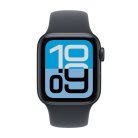 Apple Watch SE 3 (GPS) 40 mm keskiyö alumiinikuori ja urheiluranneke, M/L