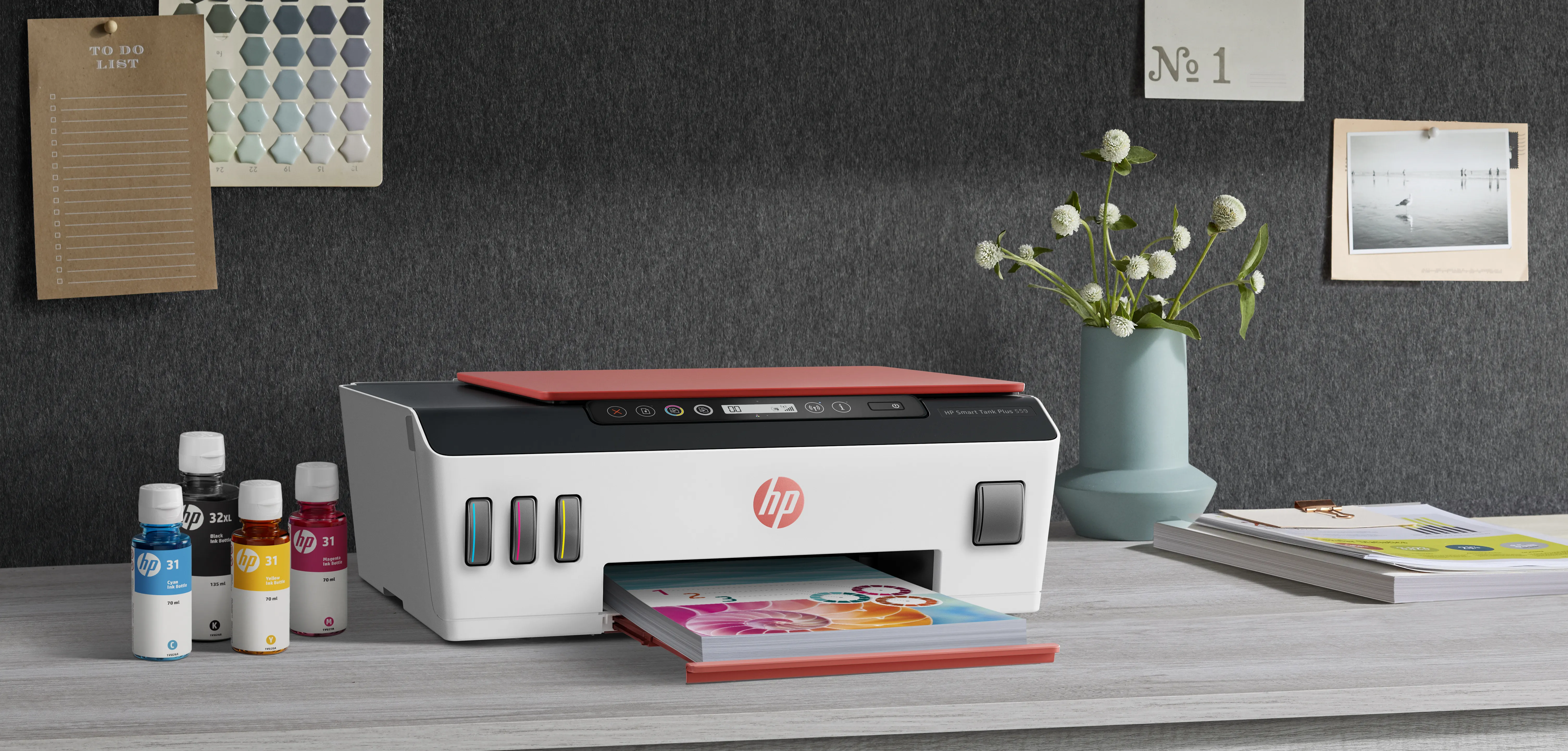 HP Smart Tank Plus 555 Wireless All-In-One