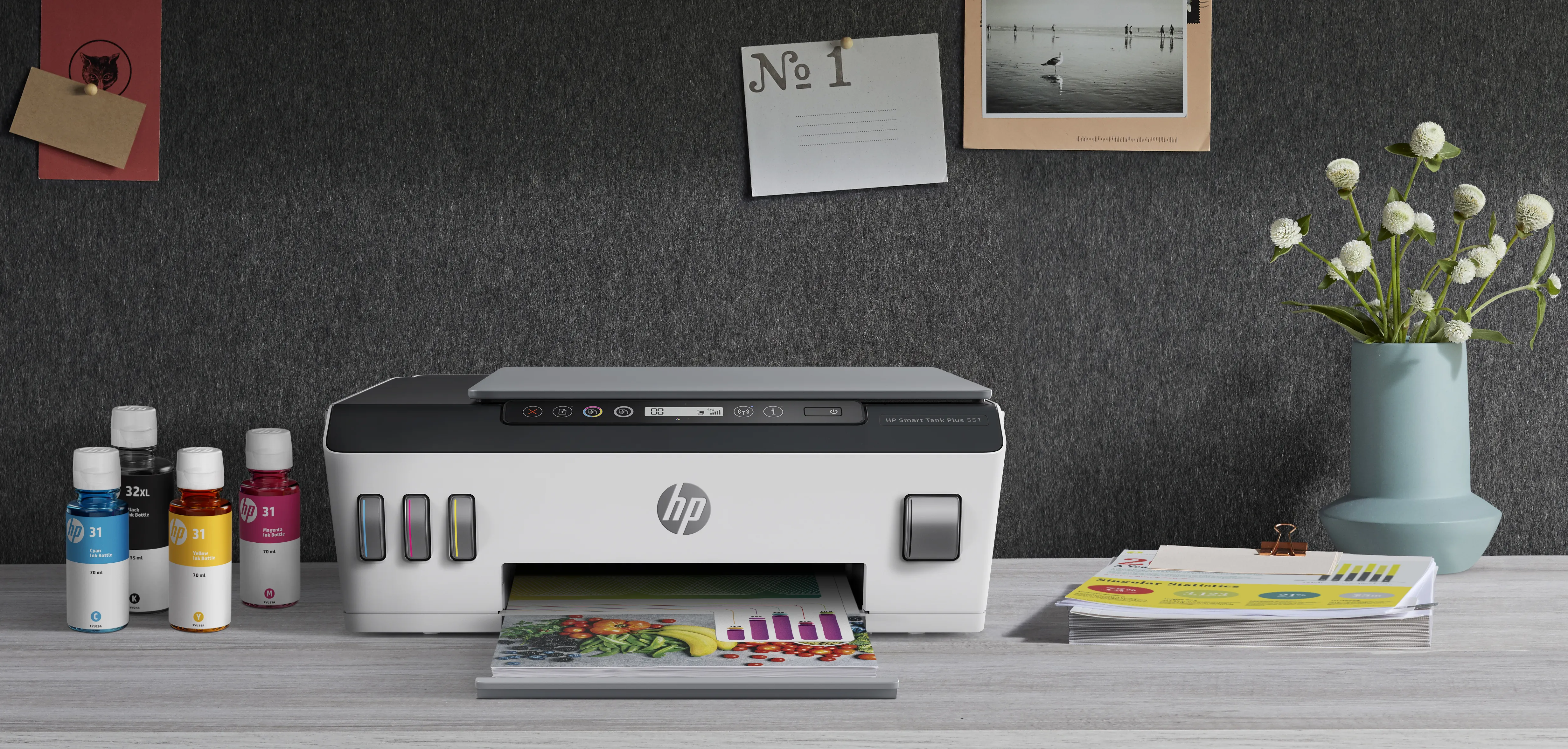 HP Smart Tank Plus 555 Wireless All-In-One