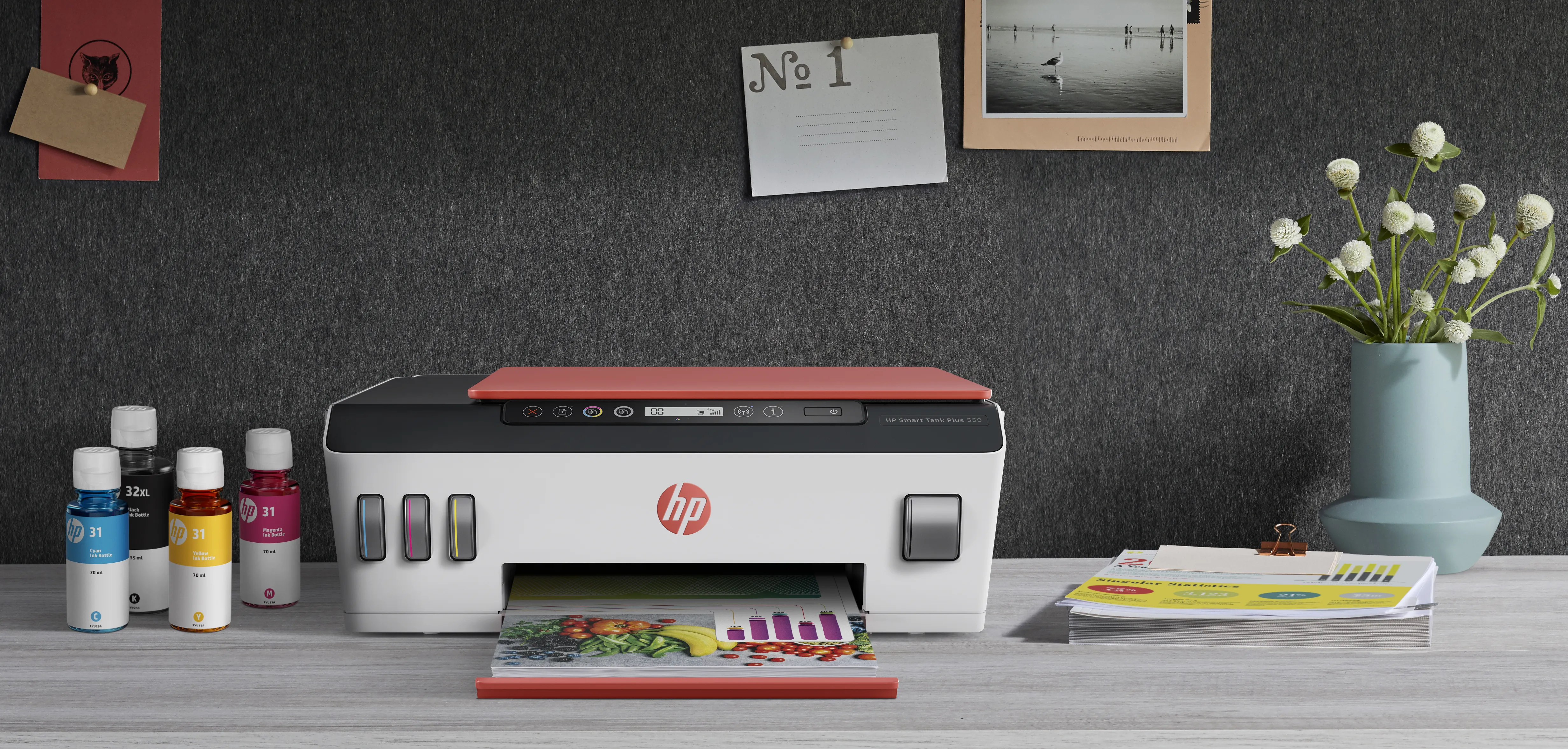 HP Smart Tank Plus 555 Wireless All-In-One