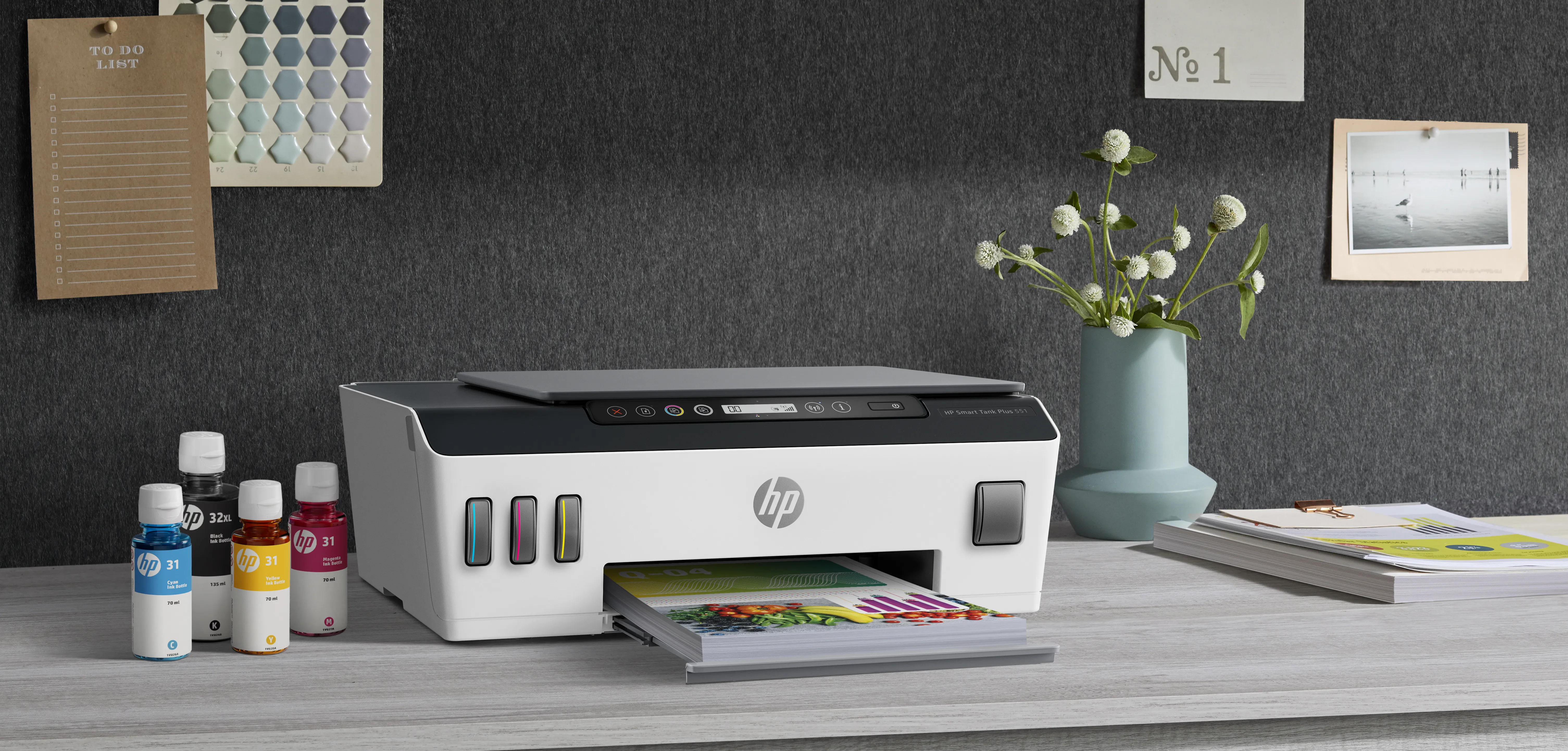 HP Smart Tank Plus 555 Wireless All-In-One