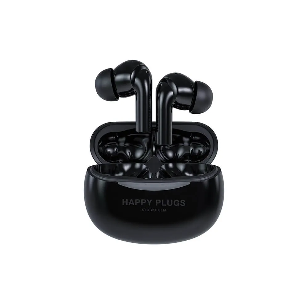 Happy Plugs Joy Pro Wireless Earbuds, Black