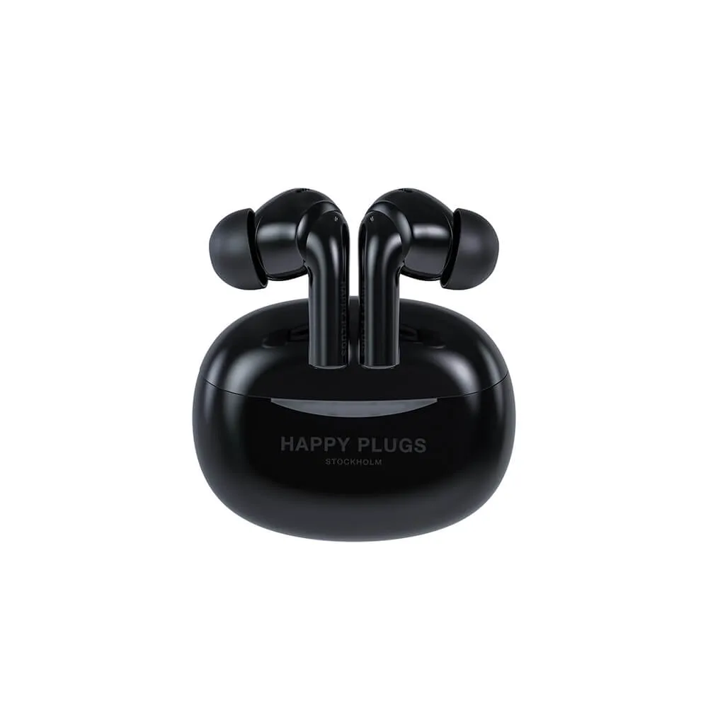 Happy Plugs Joy Pro Wireless Earbuds, Black