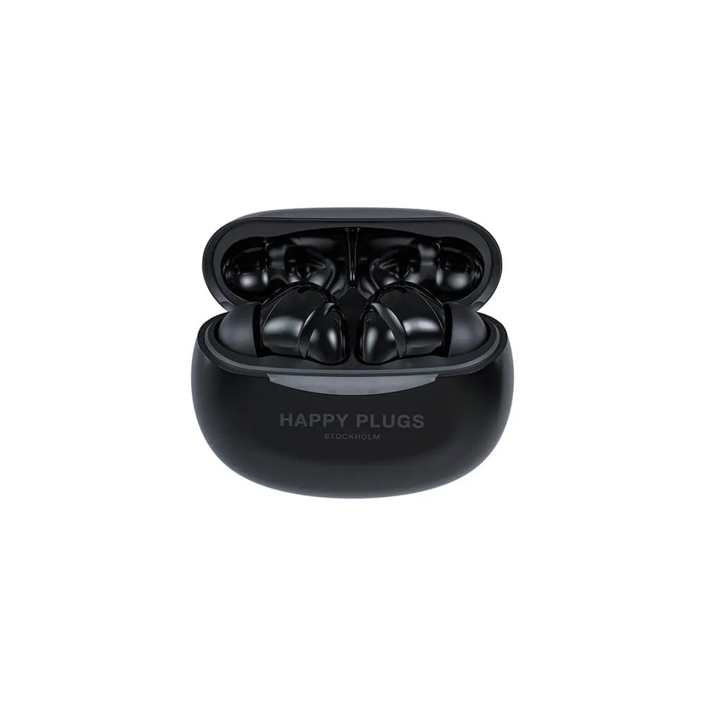 Happy Plugs Joy Pro Wireless Earbuds, Black