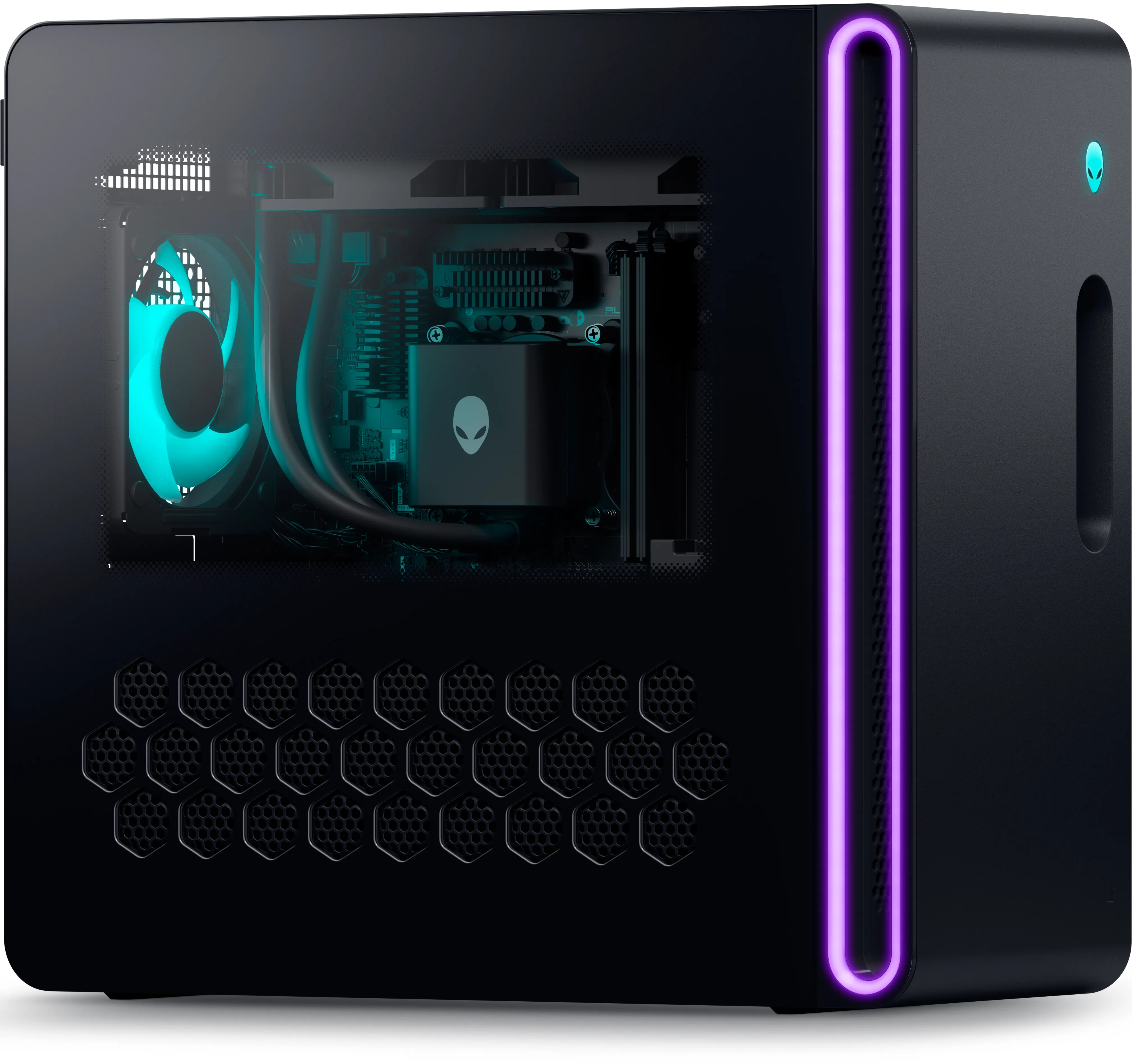 Dell Alienware Aurora Ultra 9-285K, 32 GB, 2 TB SSD, RTX 5080, Win 11 Home gamingdator, tower, svart