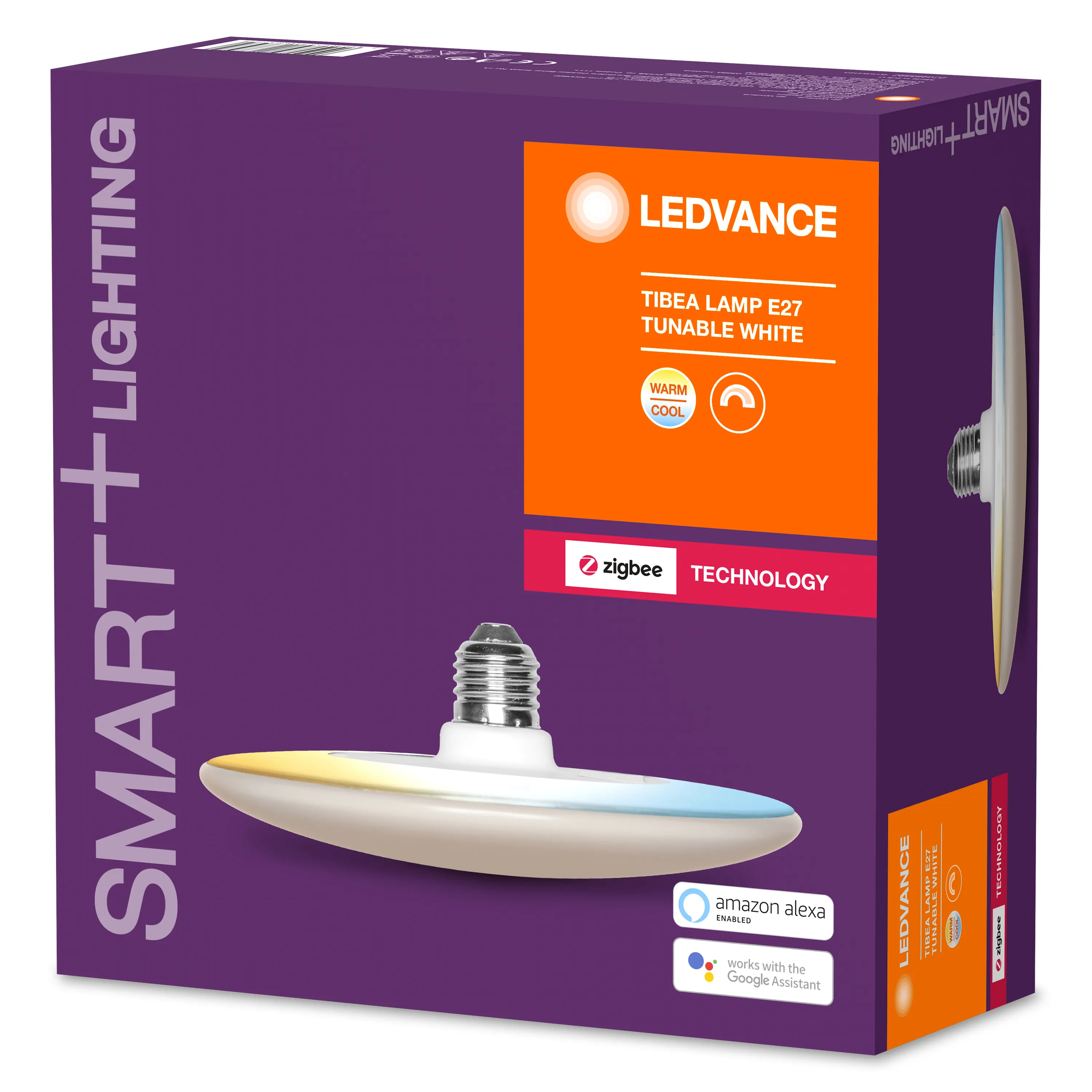 Ledvance Smart+ ZigBee, Tibea White - smart ljusk&auml;lla, E27, 125W