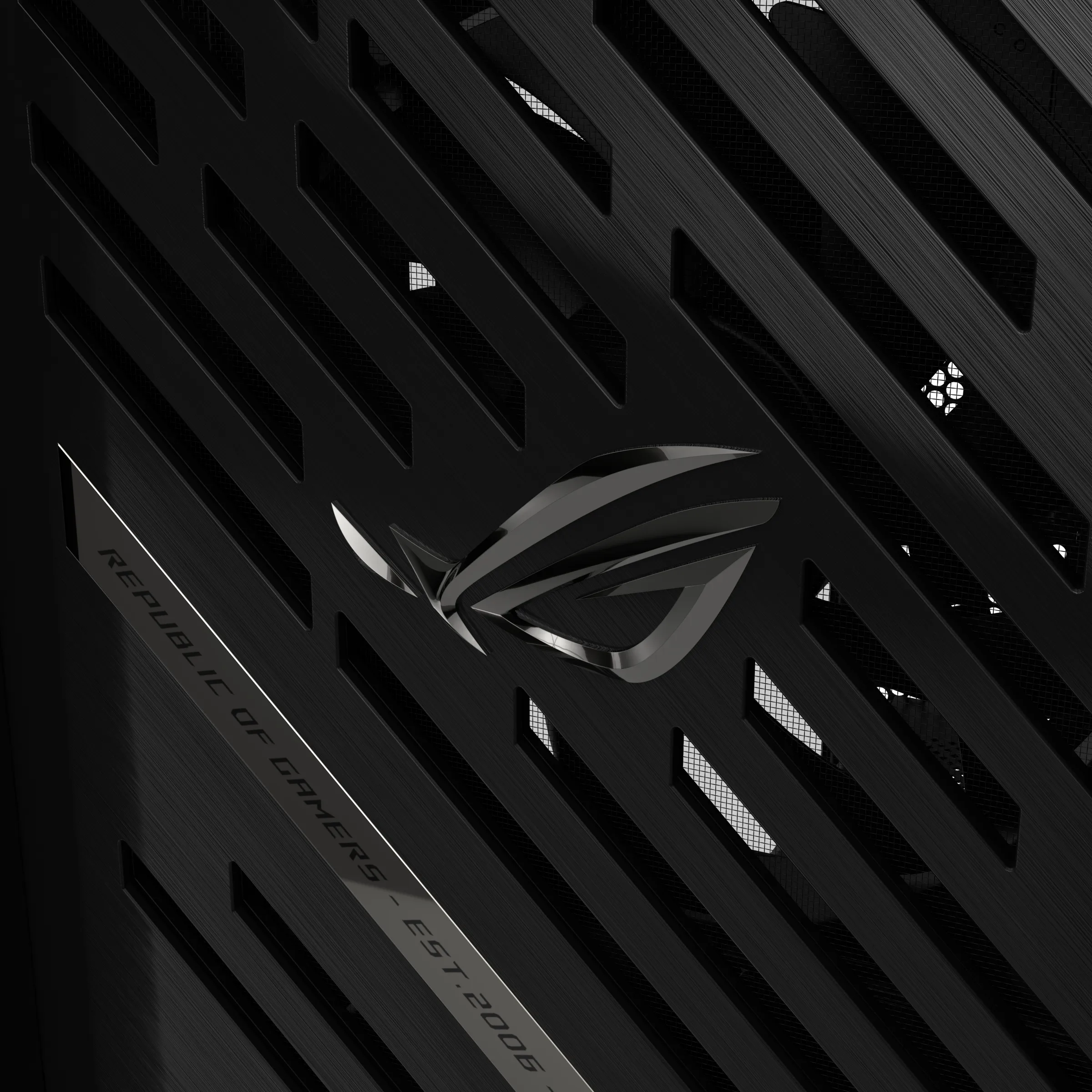 ASUS ROG Strix Helios II GX601S Midi-Tower Case with window, Black ASUS ROG Strix Helios II GX601S Midi-Tower Case with window, Black