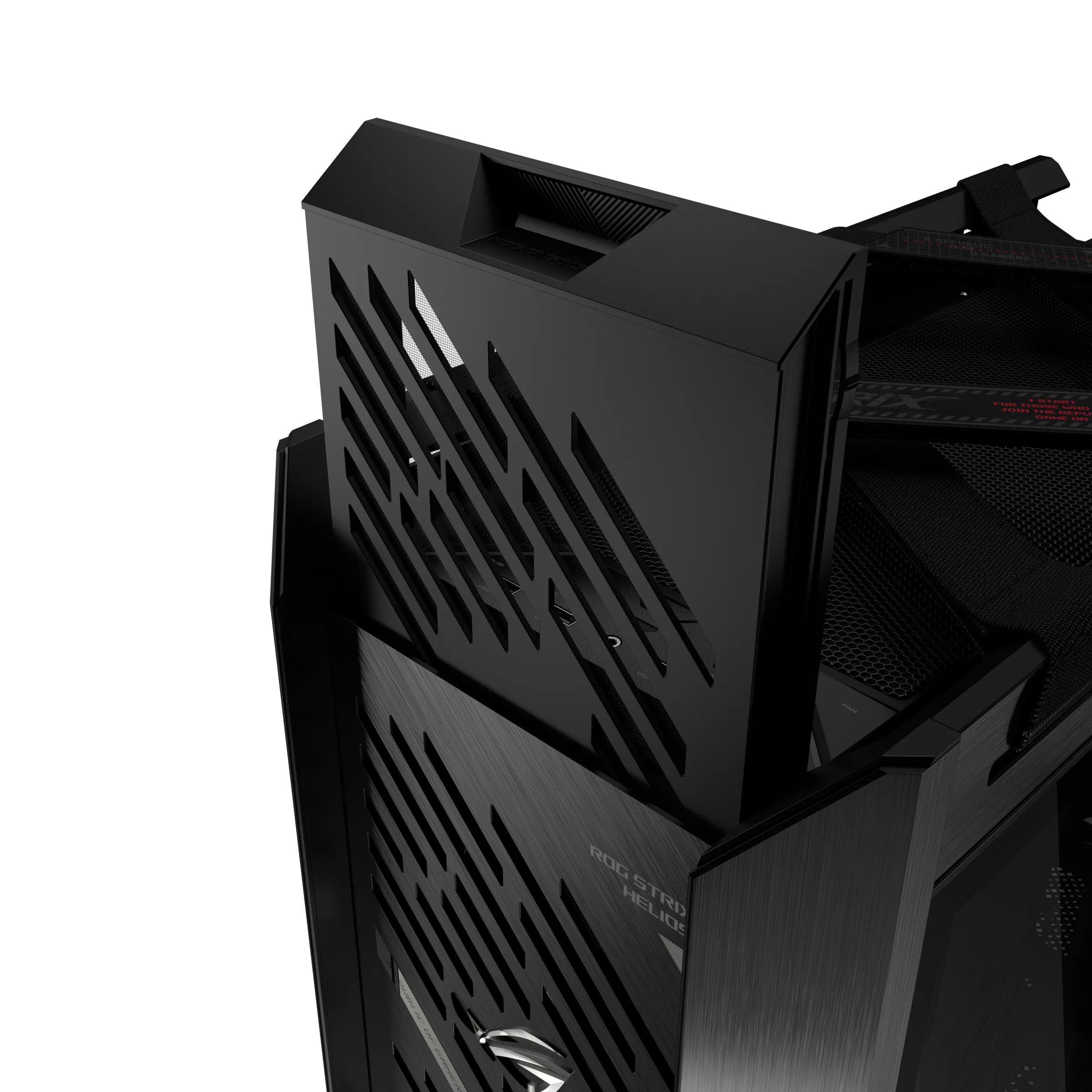 ASUS ROG Strix Helios II GX601S Midi-Tower Case with window, Black ASUS ROG Strix Helios II GX601S Midi-Tower Case with window, Black
