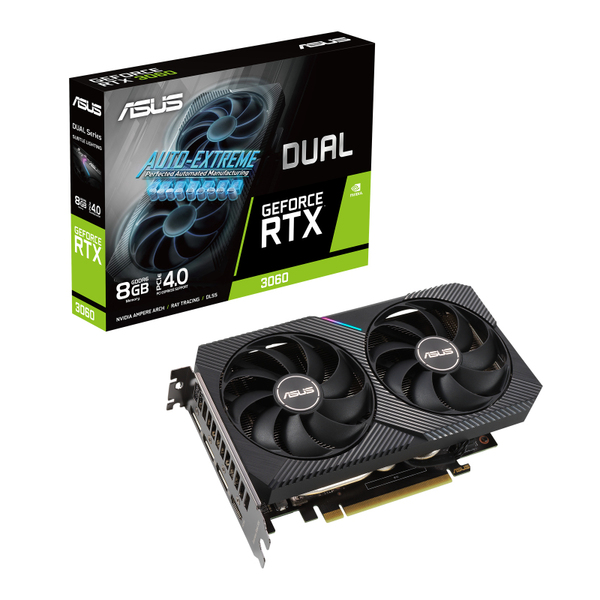 Asus GeForce RTX 3060 Dual 8GB - graphics card