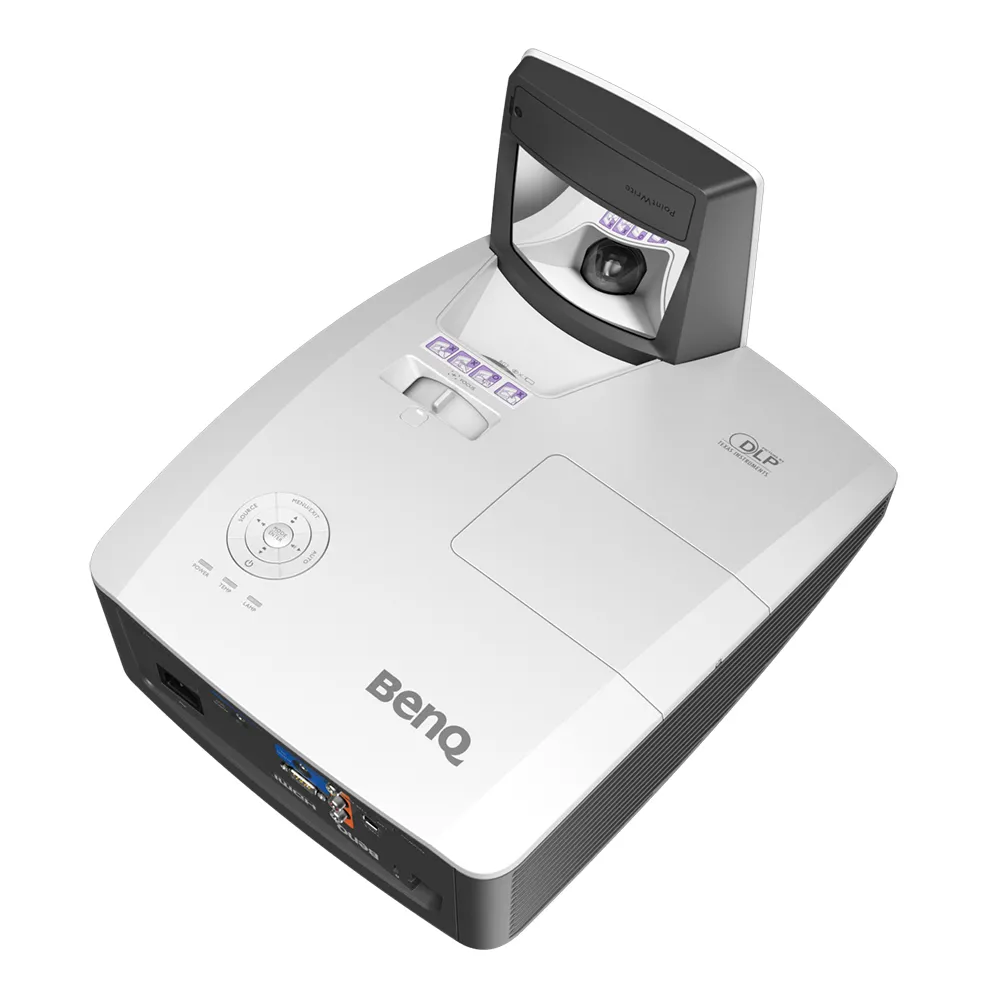 BenQ MH856UST+ Ultra Short Throw DLP Full HD 3500 ANSI lm Projector, Black, White