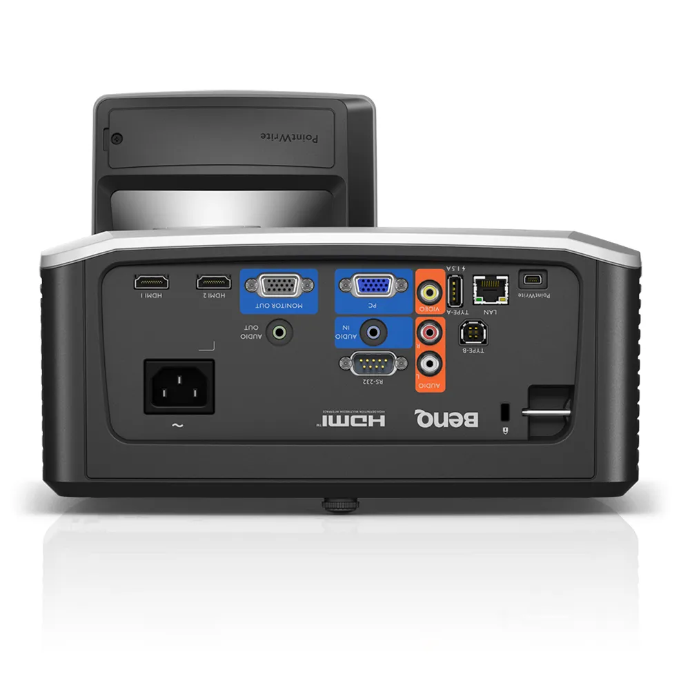 BenQ MH856UST+ Ultra Short Throw DLP Full HD 3500 ANSI lm Projector, Black, White