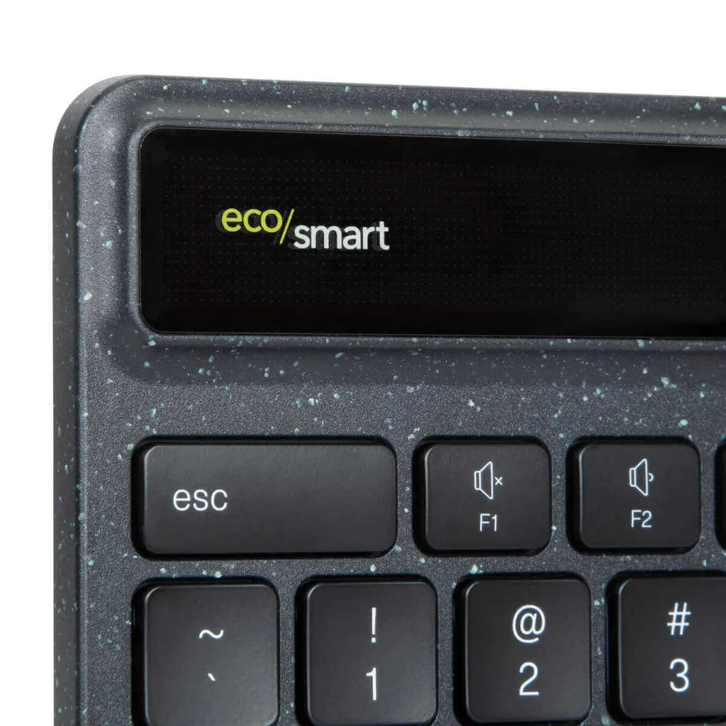 Targus Energy Harvesting Antimicrobial EcoSmart - trådlöst tangentbord, svart