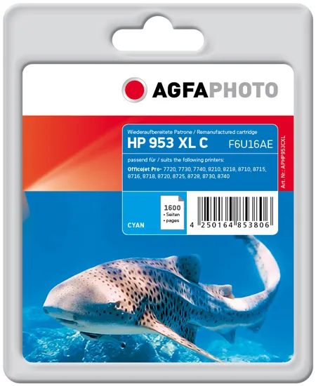 AGFAPHOTO APHP953CXL -mustekasetti, cyan