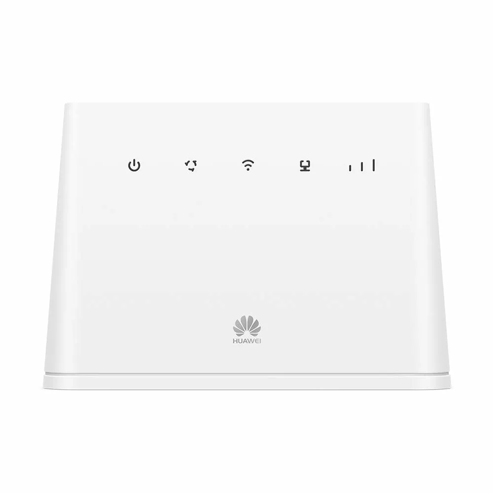 Lte White Wireless Router Ethernet Single-Band (2.4