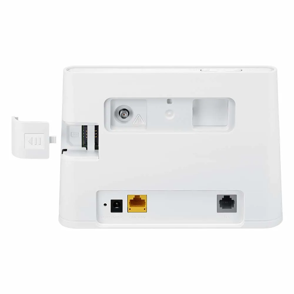 Lte White Wireless Router Ethernet Single-Band (2.4