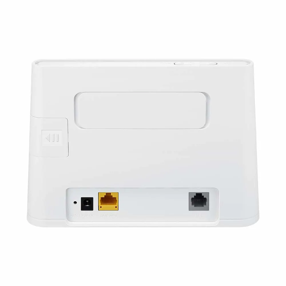 Lte White Wireless Router Ethernet Single-Band (2.4