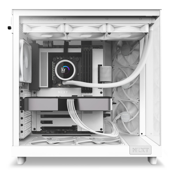NZXT H6 Air Flow - Mid Tower case, White