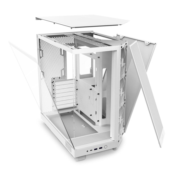 NZXT H6 Air Flow - Mid Tower case, White