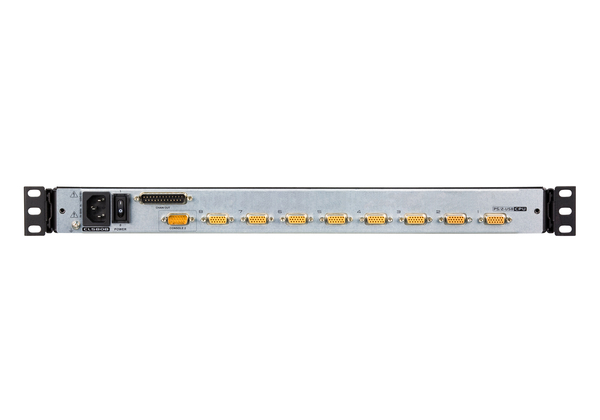 ATEN KVM-kytkin 1-8, 19&quot; 1U, 19&quot; LCD-n&auml;ytt&ouml;