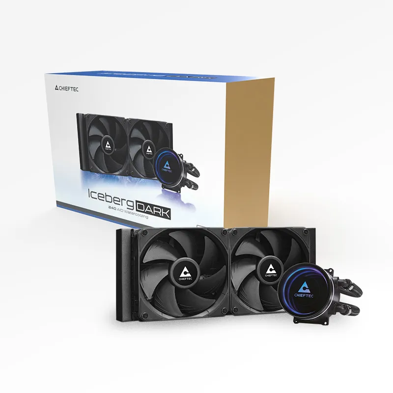Chieftec Iceberg 240 - liquid cooler, black