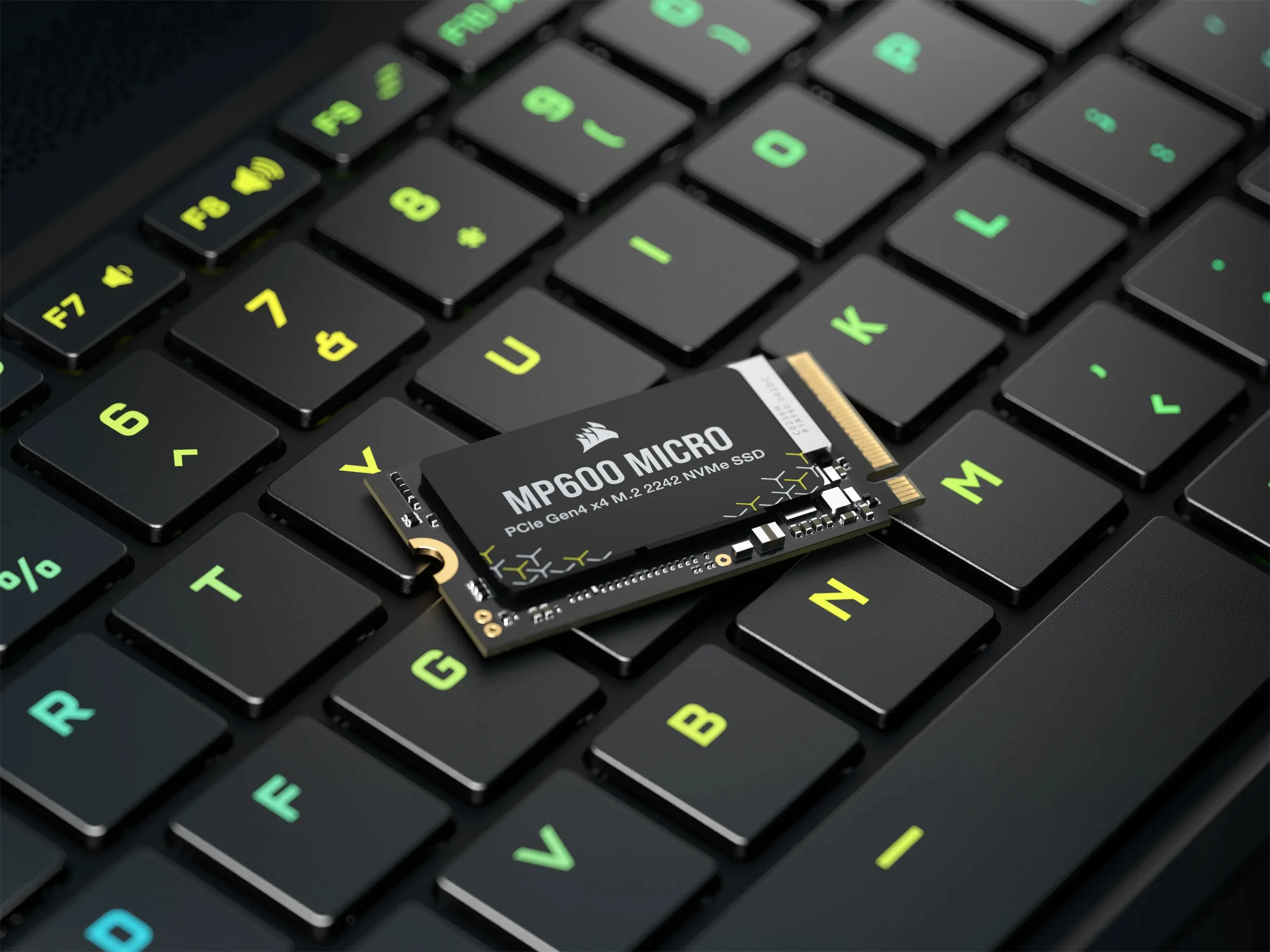 Corsair MP600 MICRO 2TB, PCIe 4.0, M.2 - SSD