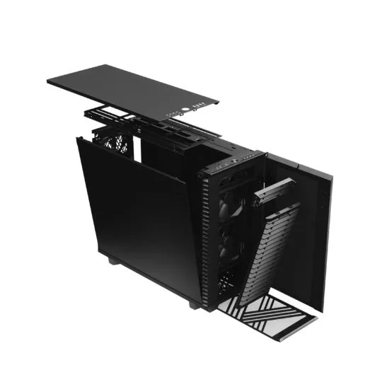 Fractal Design Define 7 - Mid Tower chassi, Black Solid