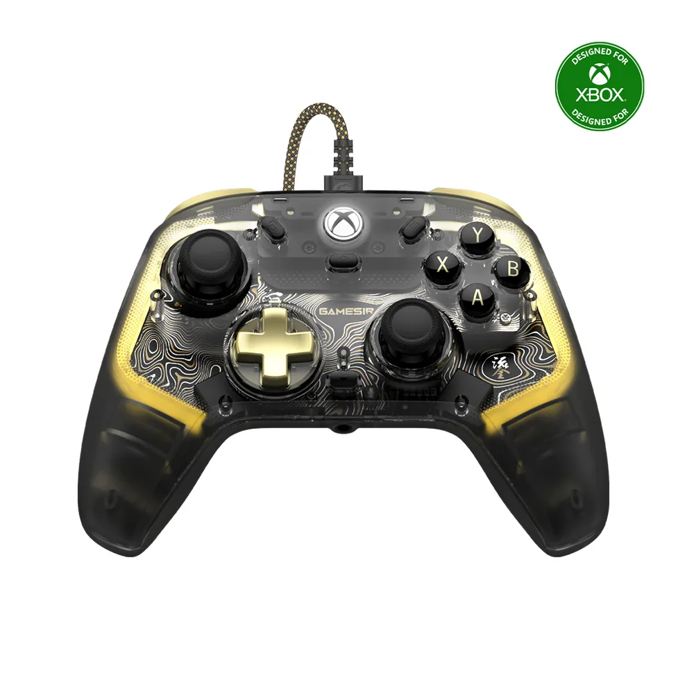 GameSir K1 Flux Multiform Gamepad - tr&aring;dl&ouml;s controller, svart (Hall-Effect Sticks, Hall-Effect Triggers)