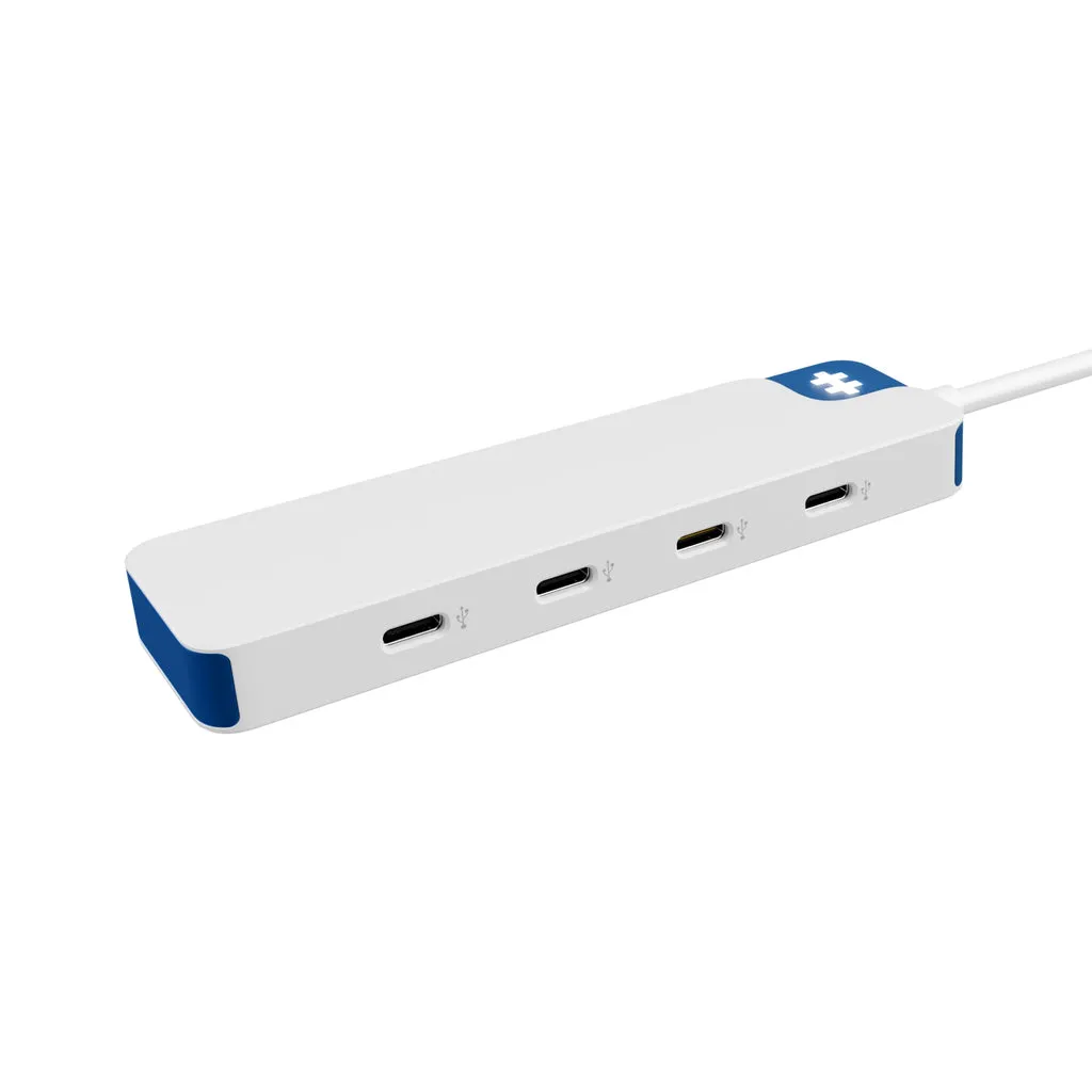 Hyper® Hyperdrive FLEX 4 port USB-C Hub, Blue
