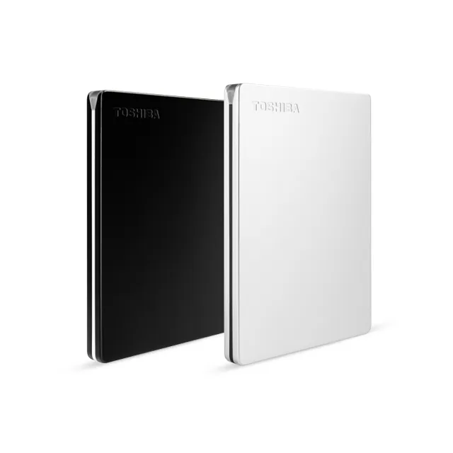 Toshiba Canvio Slim 1 Tt -ulkoinen kovalevy, Musta