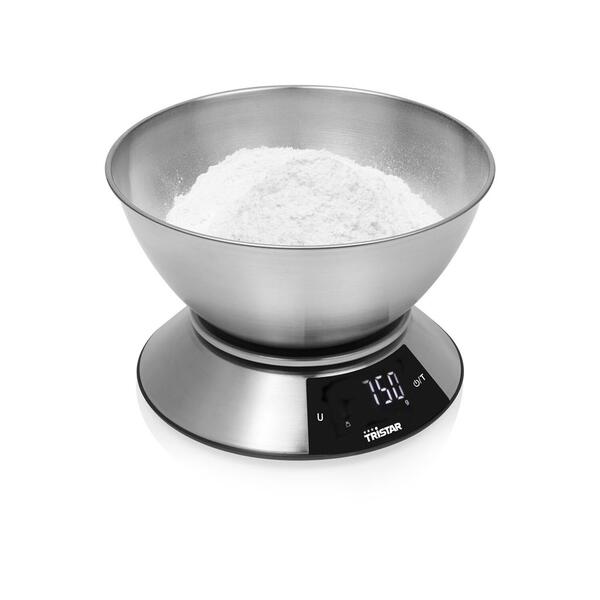 Tristar digitaalinen keitti&ouml;vaaka 2 L ter&auml;skulholla 5 kg (KW-2453)