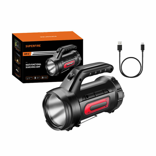 SUPERFIRE M9-E Searchlight LED, 6000 mAh, 900 lm, Searchlight