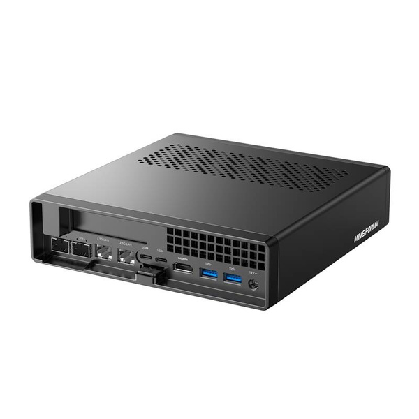MINIS FORUM MS-01-S1390 i9-13900H -minitietokonerunko, musta