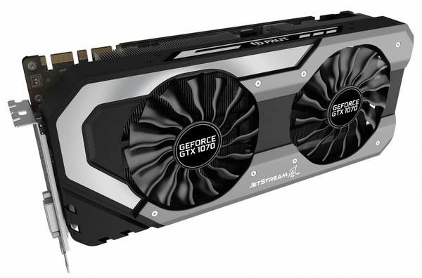 Palit GeForce GTX 1070 8GB -n&auml;yt&ouml;nohjain