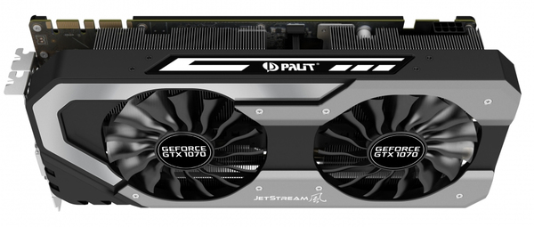 Palit GeForce GTX 1070 8GB -n&auml;yt&ouml;nohjain