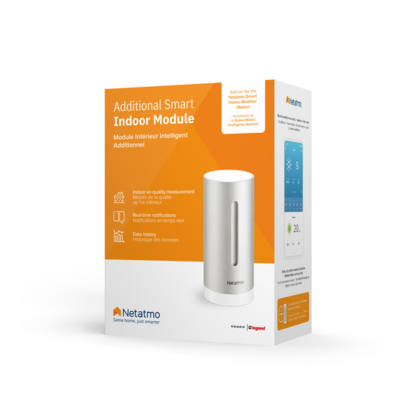 Netatmo Extra inomhussensor - s&aring; mycket mer &auml;n en vanlig Wi-Fi v&auml;derstation!