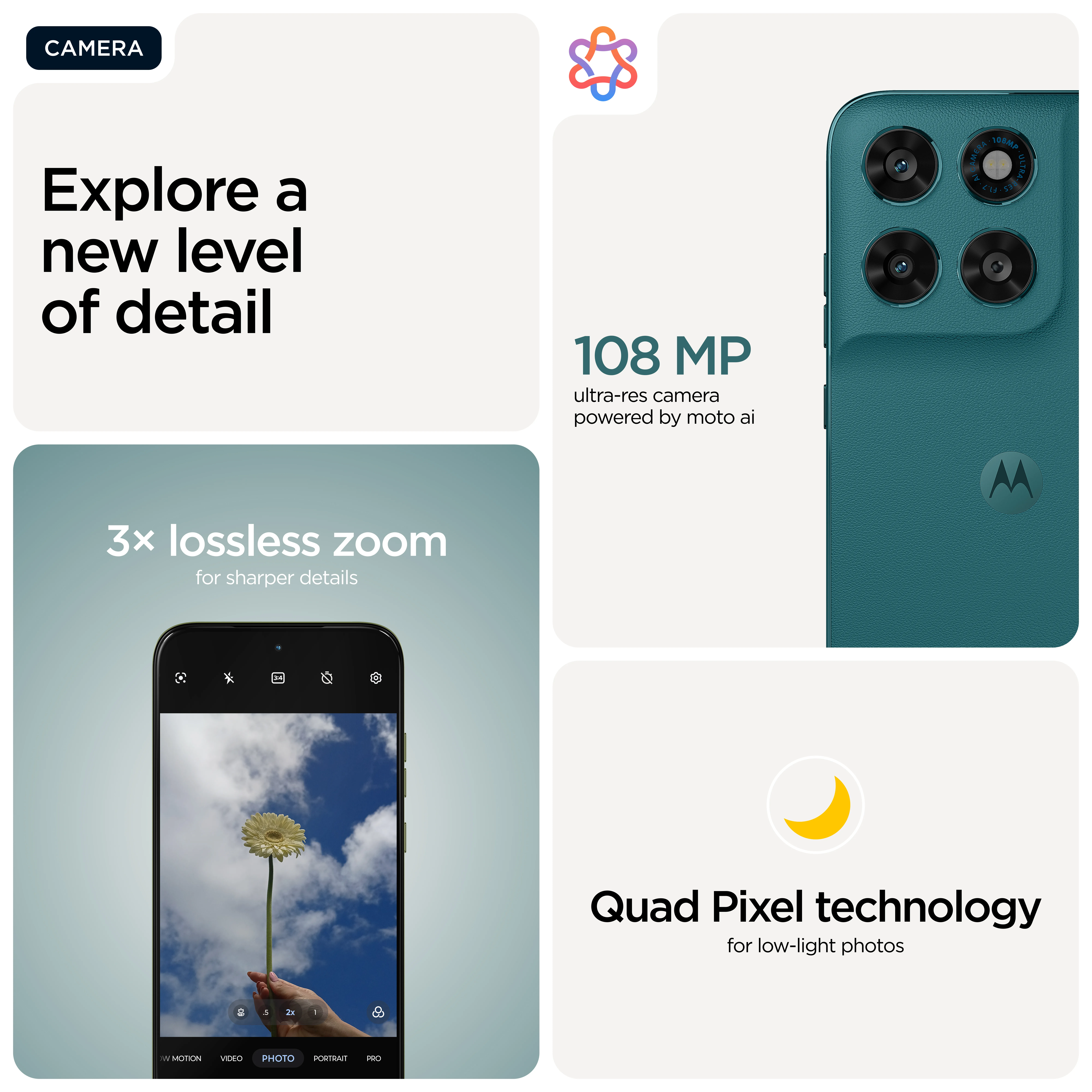 Motorola moto g77 8/128GB, Pantone Shaded Spruce