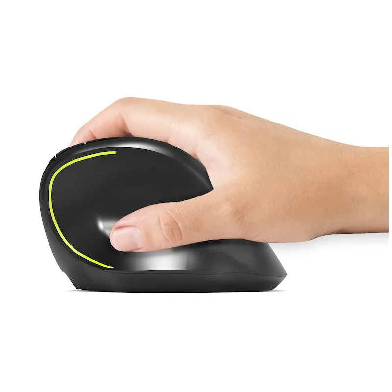 PORT Designs PD-910200 tr&aring;dl&ouml;s ergonomisk mus, svart
