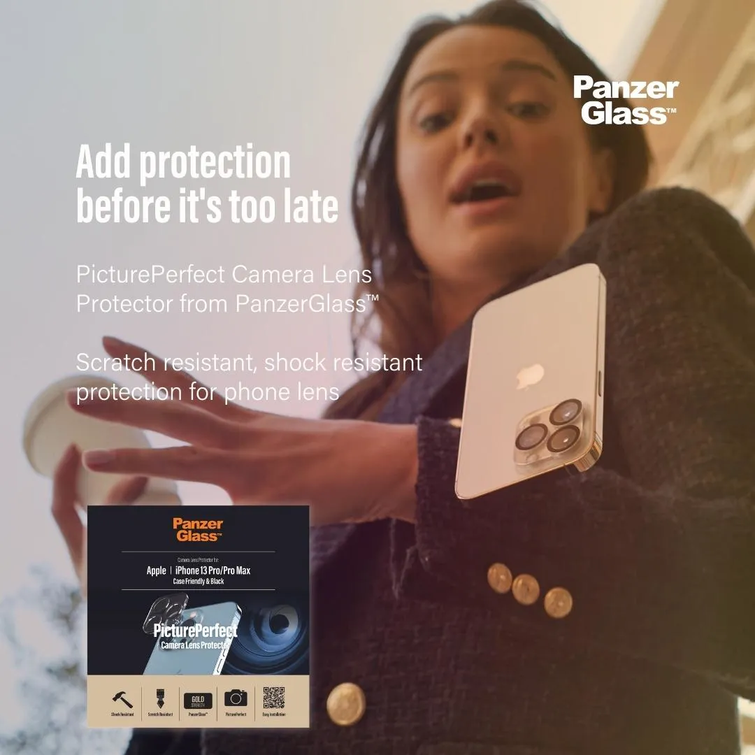 PanzerGlass PicturePerfect, iPhone 13 Pro / 13 Pro Max - Camera Lens Protector