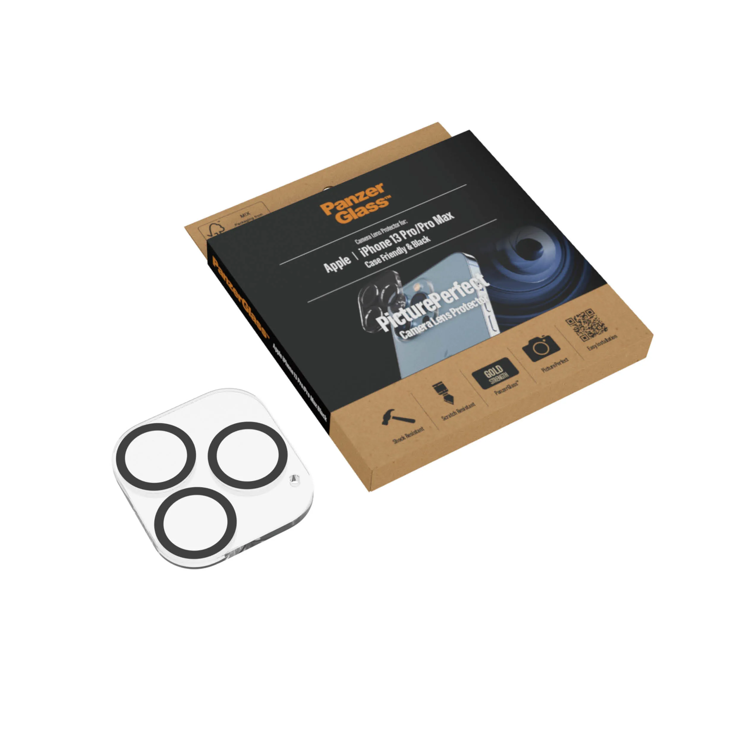 PanzerGlass PicturePerfect, iPhone 13 Pro / 13 Pro Max - Camera Lens Protector